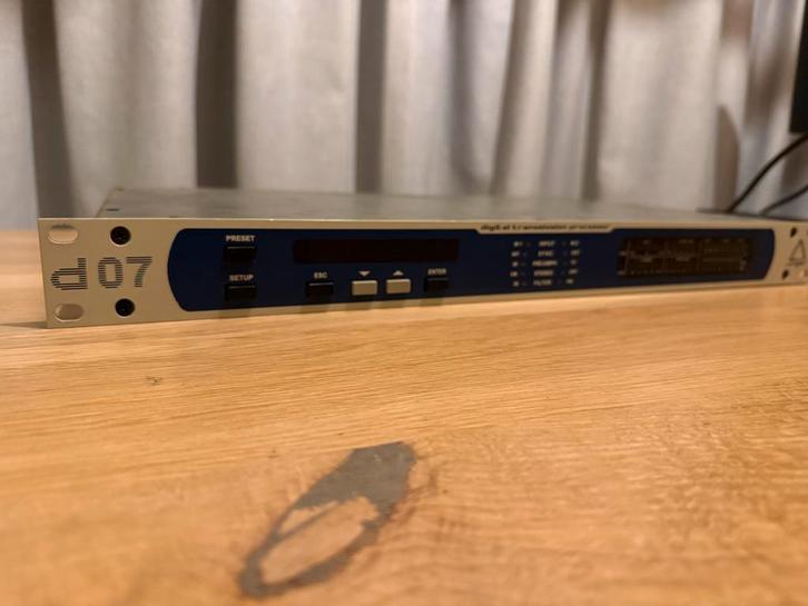 Jünger D07 Processor - Professionele Audio, Audio, Tv en Foto, Professionele Audio-, Tv- en Video-apparatuur, Zo goed als nieuw