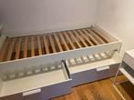 IKEA Brimnes 1-persoonsbed 90x200, wit, Huis en Inrichting, Ophalen, Overige materialen, Gebruikt, 90 cm