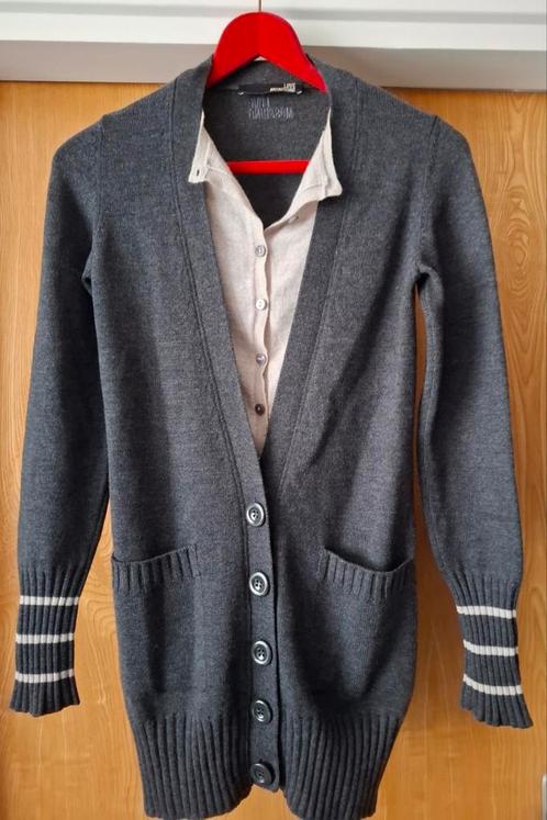 Love Moschino. Maat S. Als nieuw, Kleding | Dames, Truien en Vesten, Zo goed als nieuw, Maat 36 (S), Grijs, Ophalen of Verzenden