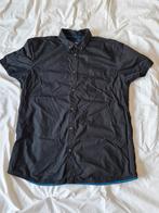 Heren blouse korte mouw C&A maat XL zwart, Zwart, Zo goed als nieuw, Halswijdte 43/44 (XL), C&A