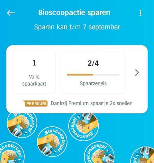 Korting Bioscoop Pathé (2e gratis), 1,5 boekje zegels AH, Tickets en Kaartjes, Kortingen en Cadeaubonnen, Twee personen, Overige typen