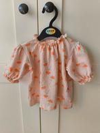 Shirt baby maat 62 oranje met bloemen, Meisje, Nieuw, Ophalen of Verzenden, Hema