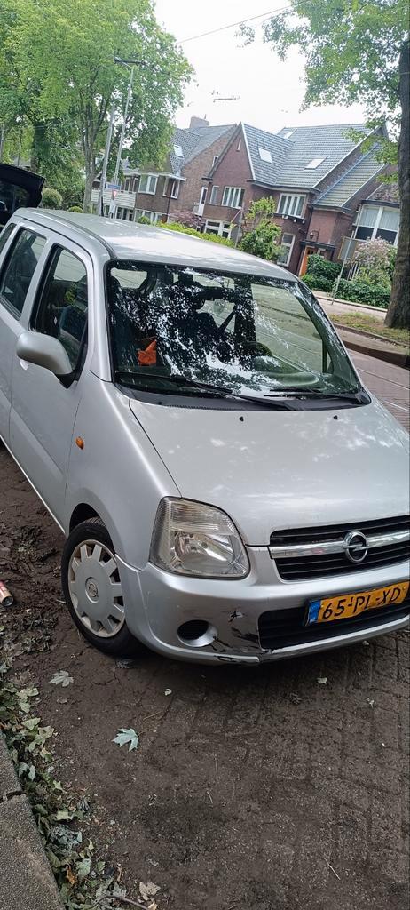 Opel Agila 1.2 I 16V 2004 Grijs, Auto's, Opel, Particulier, Agila, Benzine, D, Hatchback, Handgeschakeld, Origineel Nederlands