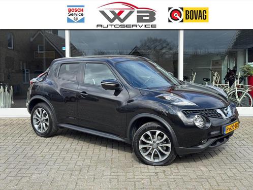 Nissan Juke 1.6 Tekna I 360 graden I Climate I Leder I Key, Auto's, Nissan, Bedrijf, Te koop, Juke, 360° camera, ABS, Airbags
