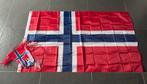 Noorse vlag, cocktailprikkers en slinger., Ophalen, Nieuw