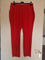 Studio anneloes broek travel xl rood, Kleding | Dames, Broeken en Pantalons, Lang, Ophalen of Verzenden, Zo goed als nieuw, Maat 46/48 (XL) of groter