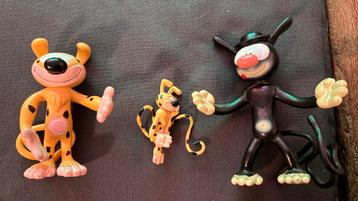 Marsupilami en Kat Figuren Set beschikbaar voor biedingen