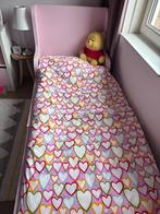 Mooie roze Busunge meegroeibed 80x200, Ophalen, 70 tot 85 cm, Zo goed als nieuw, Lattenbodem