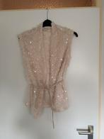 Gilet, Ophalen of Verzenden, Zo goed als nieuw, Maat 38/40 (M), Beige