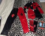 Harley quinn kostuum halloween Maat S, Ophalen, Zo goed als nieuw, Halloween, Kleding