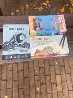 Knutselset Kunstenaars: Washi Tape, Papier, Markers, Ophalen of Verzenden, Nieuw, Materiaal