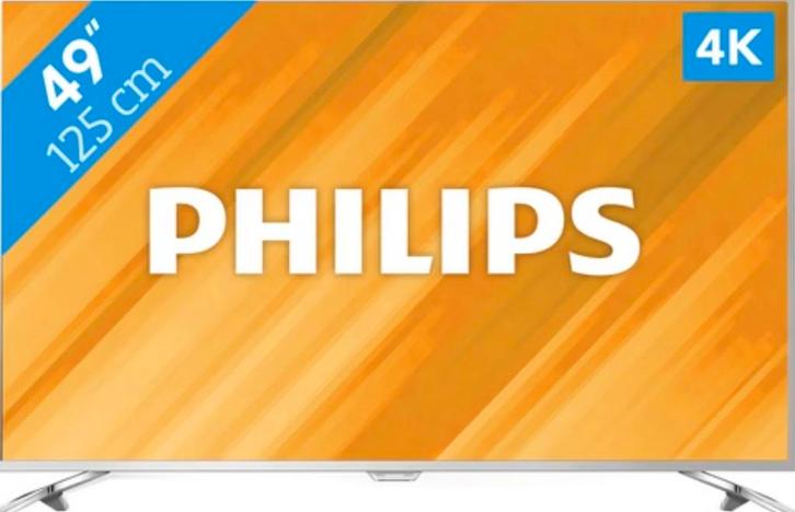 Philips 49PUS7372/12 Ambilight (defect), Audio, Tv en Foto, Televisies, Niet werkend, LED, 100 cm of meer, 4k (UHD), Philips, 50 Hz