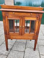 antiek thee kastje., Huis en Inrichting, Kasten | Vitrinekasten, Ophalen, Gebruikt, 50 tot 100 cm, Minder dan 100 cm