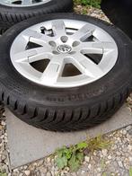 Vw polo orig. bluemotion zgan M&S continentals 5x100 7/8mm, Auto-onderdelen, Banden en Velgen, Ophalen, Gebruikt, 15 inch, Banden en Velgen