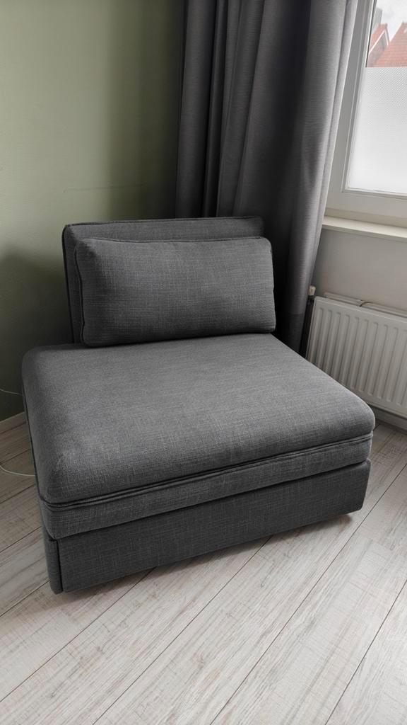 Ikea Vallentuna slaapbank 1 persoon, Huis en Inrichting, Slaapkamer | Slaapbanken, 200 cm, Ophalen