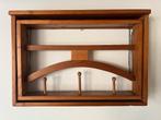 Vintage houten opvouwbare wand kapstok / dressboy, Wandkapstok, Gebruikt, Ophalen of Verzenden, Minder dan 100 cm