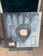 Mooi canvas schilderij. 100x100 cm, Huis en Inrichting, Woonaccessoires | Schilderijen, Tekeningen en Foto's, Ophalen, Nieuw, Schilderij