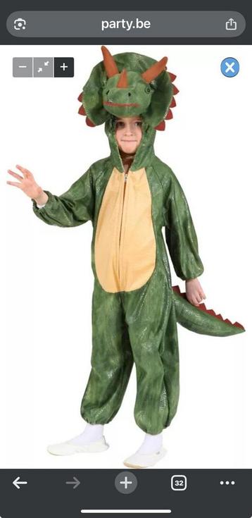 Verkleedpak  Dino. Maat 104 beschikbaar voor biedingen