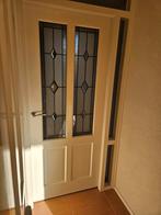 Glas-in-lood binnendeur, Doe-het-zelf en Verbouw, Deuren en Horren, Ophalen, Gebruikt, 80 tot 100 cm, Binnendeur