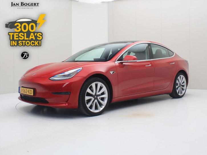 Tesla Model 3 Long-Range AWD 351pk 75 kWh [ AUTOPILOT+19'' L, Auto's, Tesla, Bedrijf, Te koop, Model 3, 4x4, ABS, Achteruitrijcamera