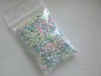 50 gram Rocailles gekleurd 3mm, Verzenden, Nieuw, Handborduren, Overige typen
