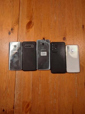 Gebruikte Samsung telefoons voor onderdelen  beschikbaar voor biedingen