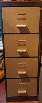 Dossierkast met 4 lades, Huis en Inrichting, Kasten | Roldeurkasten en Archiefkasten, Ophalen, Minder dan 50 cm, Gebruikt, 100 tot 150 cm