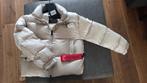 Nieuwe AFTER LABEL donsjack damesjas taupe Turku maat S, Verzenden, Beige, Nieuw, After Label