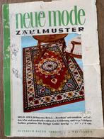 Patroon voor vintage vloerkleed Smyrna / Soedan borduren, Hobby en Vrije tijd, Ophalen of Verzenden, Gebruikt, Handborduren, Patroon