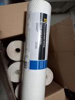 Vlies behang en 2 volle dozen parket over, Ophalen