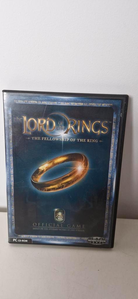 lord of the rings: Fellowship of the ring PC game, Spelcomputers en Games, Games | Pc, Zo goed als nieuw, 1 speler, Ophalen of Verzenden