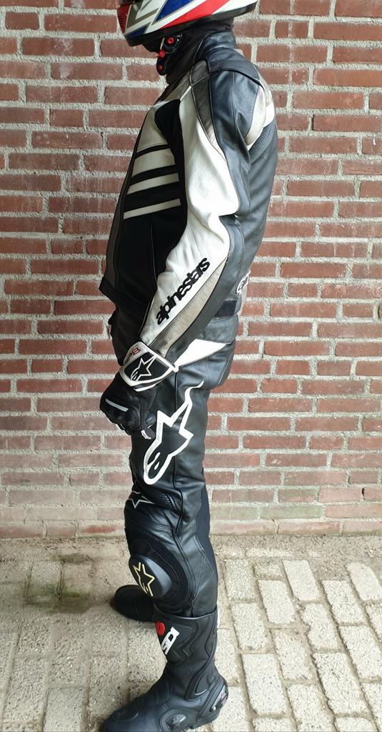 Alpinestars 2 delige combi motorpak maat 50 en 52, Motoren, Kleding | Motorkleding, Combipak, Heren, Tweedehands, Ophalen of Verzenden