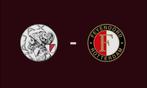 Ajax - Feyenoord 1 kaart vak 422, Tickets en Kaartjes, Eén persoon, Februari
