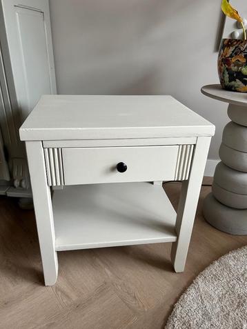 Kastje met Lade | Nachtkastje | Bijzetkastje Beige beschikbaar voor biedingen