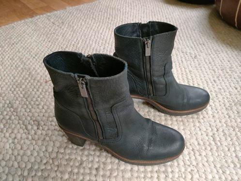 Zwarte Via Vai leren enkellaars maat 41, Kleding | Dames, Schoenen, Zo goed als nieuw, Lage of Enkellaarzen, Zwart, Ophalen of Verzenden