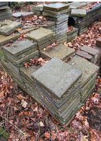 Ca 140 betontegels 30 x 30 cm, Tuin en Terras, Ophalen, Gebruikt, Beton, Terrastegels