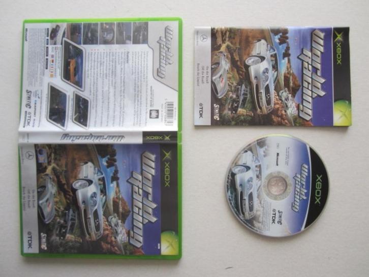World Racing Xbox (Mercedes), Spelcomputers en Games, Games | Xbox Original, Zo goed als nieuw, Racen en Vliegen, 3 spelers of meer