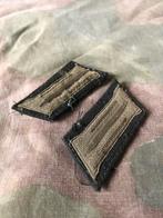 WH WW2 Signals kragenspiegel, Ophalen of Verzenden, Landmacht, Duitsland, Embleem of Badge