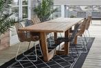 Nieuw Rivièra Maison Tanjung Teak hout tuin tafel - 400 cm, Ophalen of Verzenden, Nieuw, Rechthoekig, Teakhout