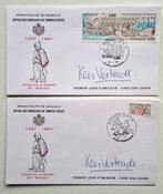 Bijzondere Eerste Dag Envelop - gesigneerd door Kees Verkade, Postzegels en Munten, Ophalen, Buitenland