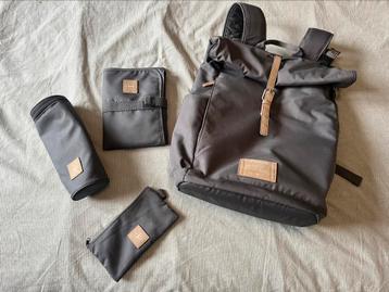 LÄSSIG Luiertas Rolltop Backpack met verschoningsmatje beschikbaar voor biedingen