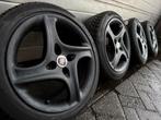 16 inch Alfa Mito Fiat 500 Abarth Doblo velgen winterbanden, Gebruikt, 16 inch, Banden en Velgen, Personenwagen