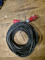 Krachtstroomkabel 5g6 32a stekkers verlengkabel verlengsnoer, Ophalen of Verzenden, Zo goed als nieuw, Kabel of Snoer