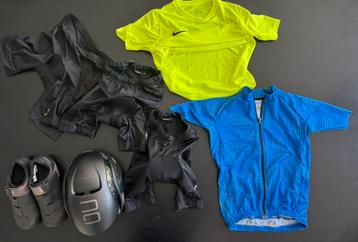 Complete wielren outfit maat 140 (max 14 dagen gebruikt) beschikbaar voor biedingen