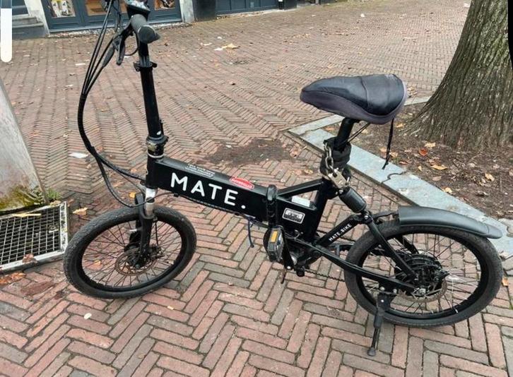 Mate S E-bike - Opknapper, Fietsen en Brommers, Elektrische fietsen, Gebruikt, Overige merken, Minder dan 47 cm, Minder dan 30 km per accu
