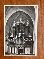 Bolsward. Orgel Martinikerk. 1958., Ophalen of Verzenden, 1940 tot 1960, Gelopen, Friesland