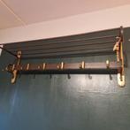 Kapstok in Messing en Zwart, Gebruikt, Minder dan 100 cm, Metaal, Ophalen