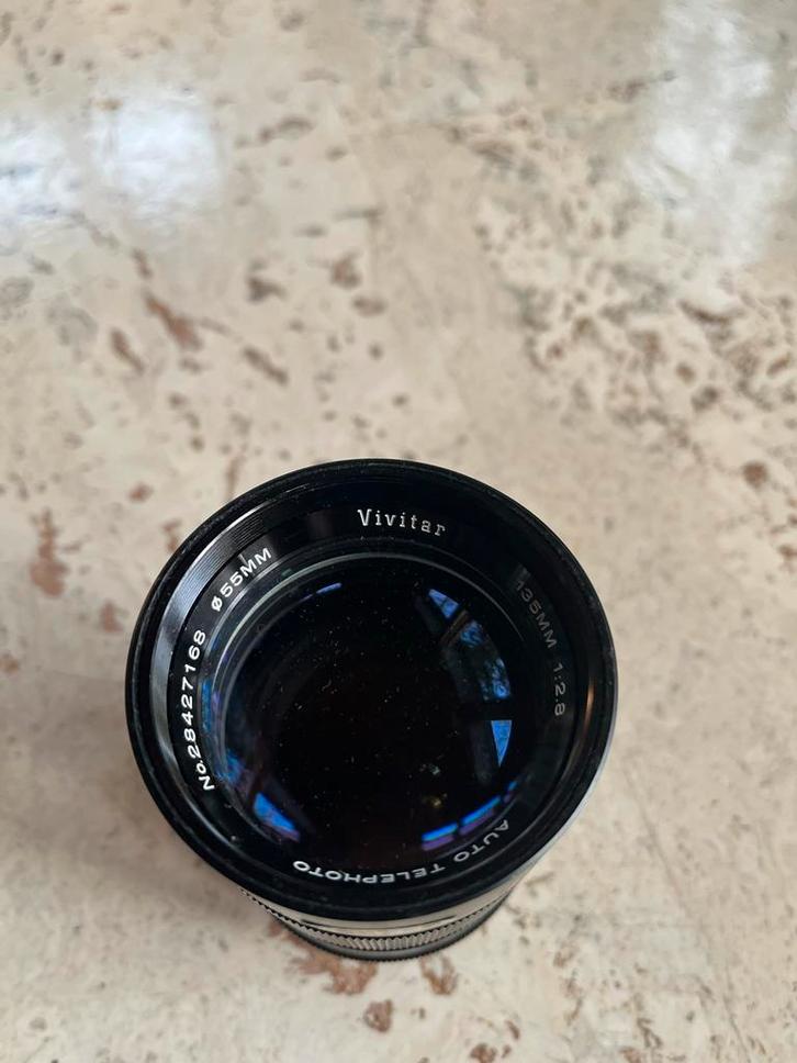 Vivitar 135mm f/2.8 Auto Telephoto Lens, Audio, Tv en Foto, Fotografie | Lenzen en Objectieven, Gebruikt, Telelens, Zoom, Ophalen of Verzenden