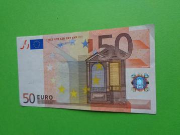 50 euro biljetten 2002   W Duisenberg beschikbaar voor biedingen
