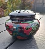 Zeer mooie Gouda plateel rozensteker, Antiek en Kunst, Antiek | Keramiek en Aardewerk, Ophalen of Verzenden